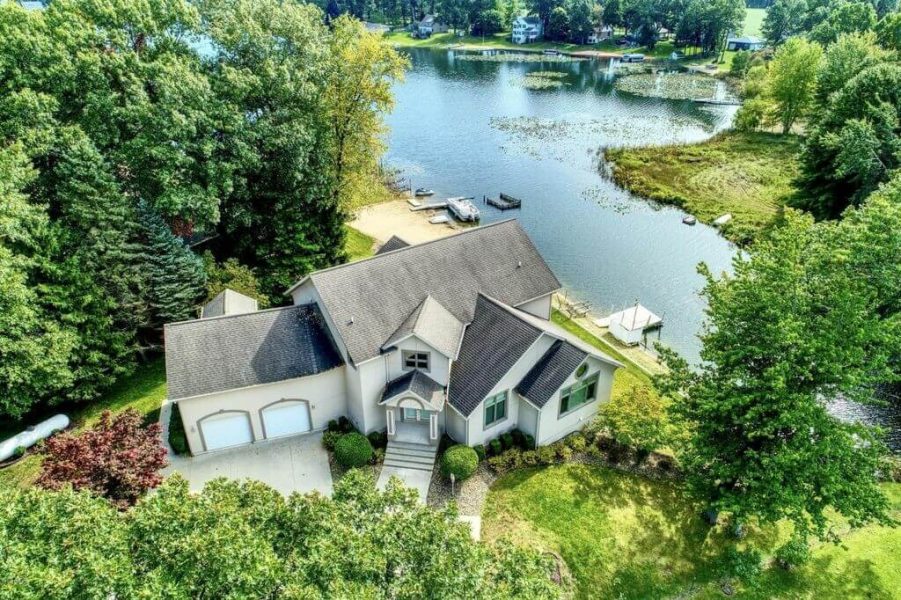 Keeler Lake Estate Lakefront Oasis J.P. King